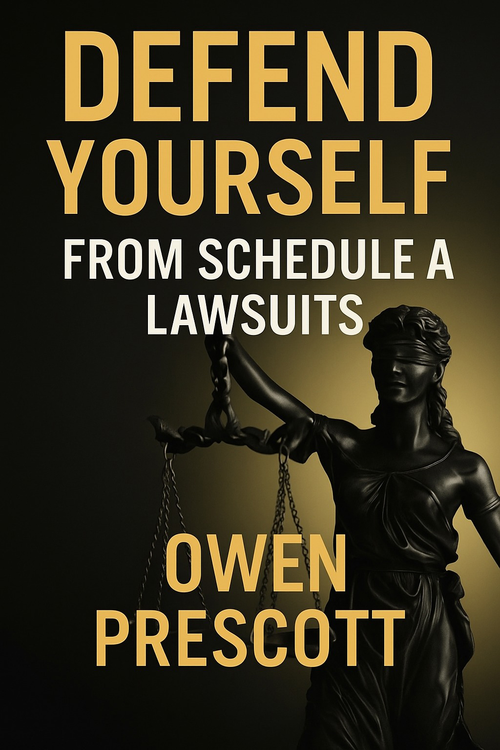 Book cover: Defend Yourself from Schedule A Lawsuits